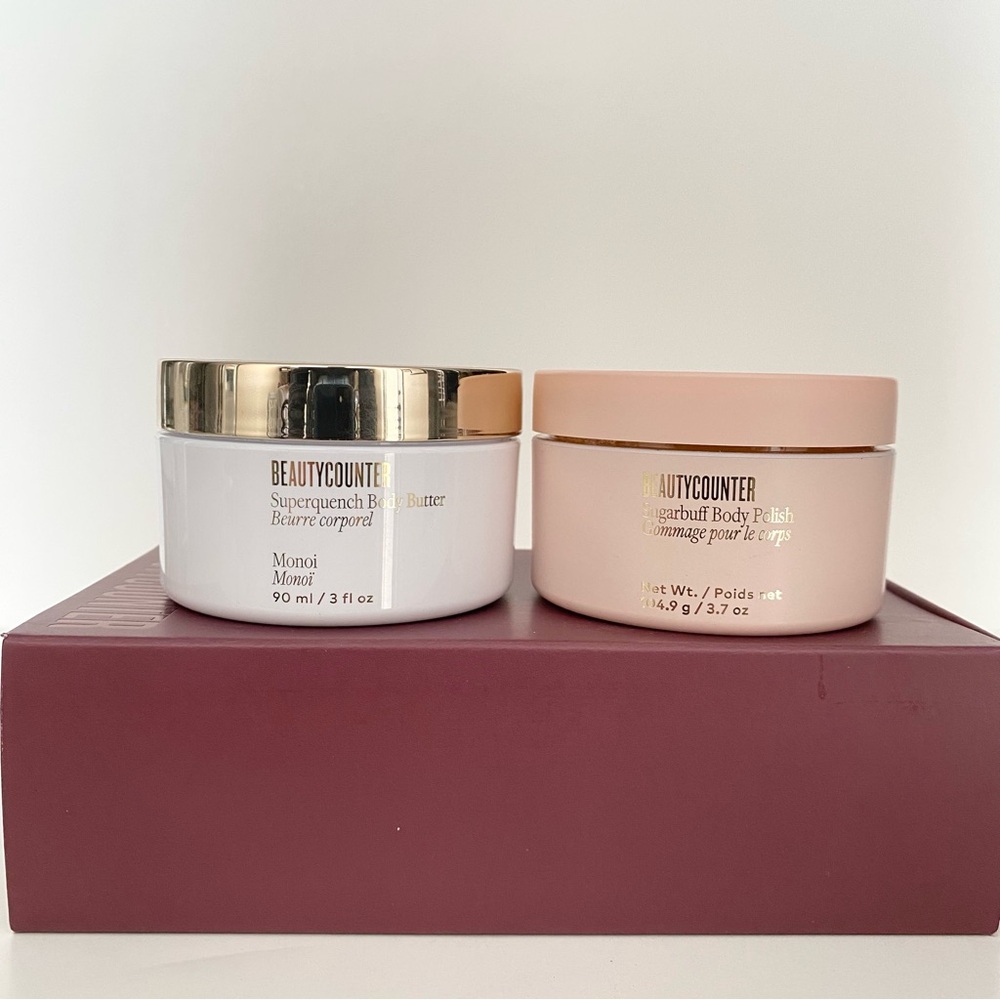 Beautycounter Goodbye, Dry Body Duo